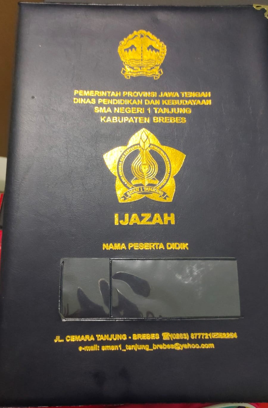 sampul ijazah | SIPLah