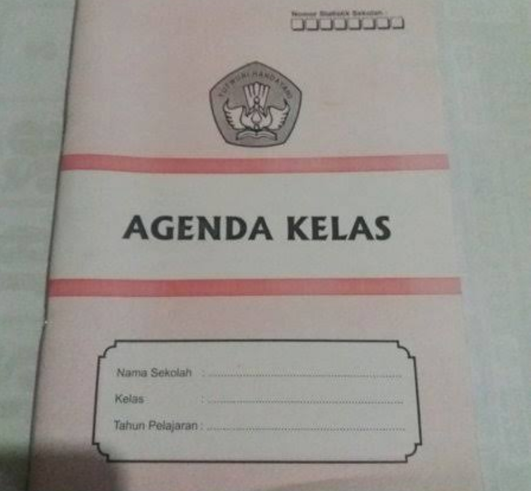 Buku agenda Kelas | SIPLah