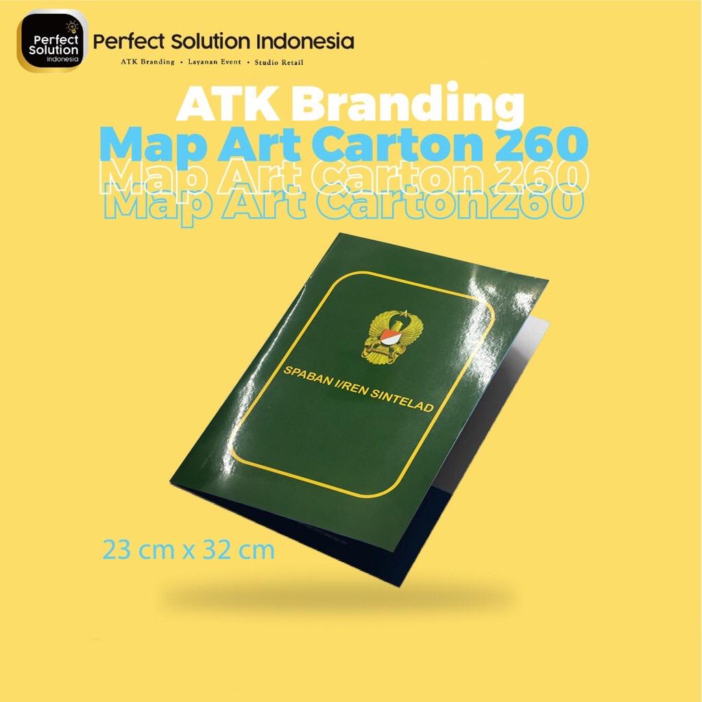 Cetak Stopmap 260 gr, Art Paper, Full Color, Laminasi Doff | SIPLah