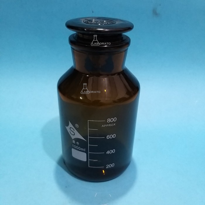 Botol Reagen Gelap 1000 Ml Siplah 9570