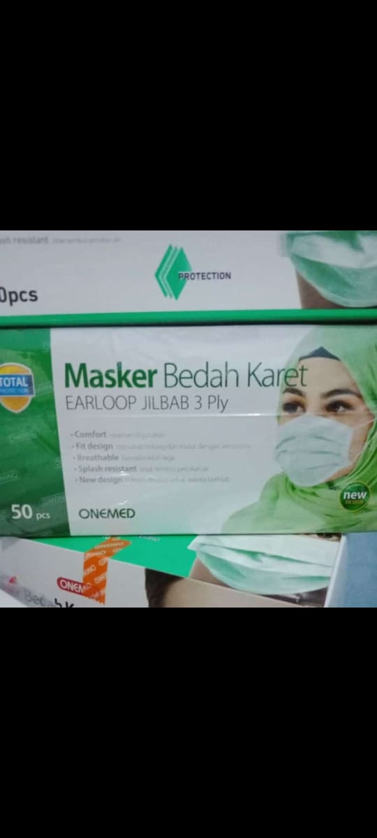 MASKER BEDAH KARET ONEMED | SIPLah