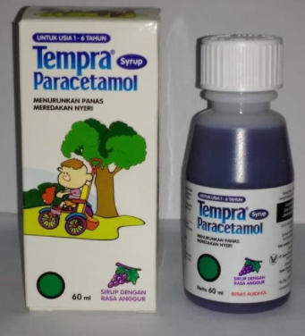 Tempra Sirup Obat Demam 60 mL / Obat Sakit Kepala Anak | SIPLah