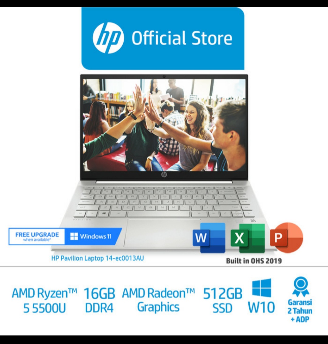 Laptop HP Pavilion 14/Ryzen5 | SIPLah