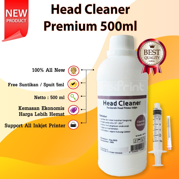 Cairan Head Cleaner Printer Epson (500 ml) SIPLah