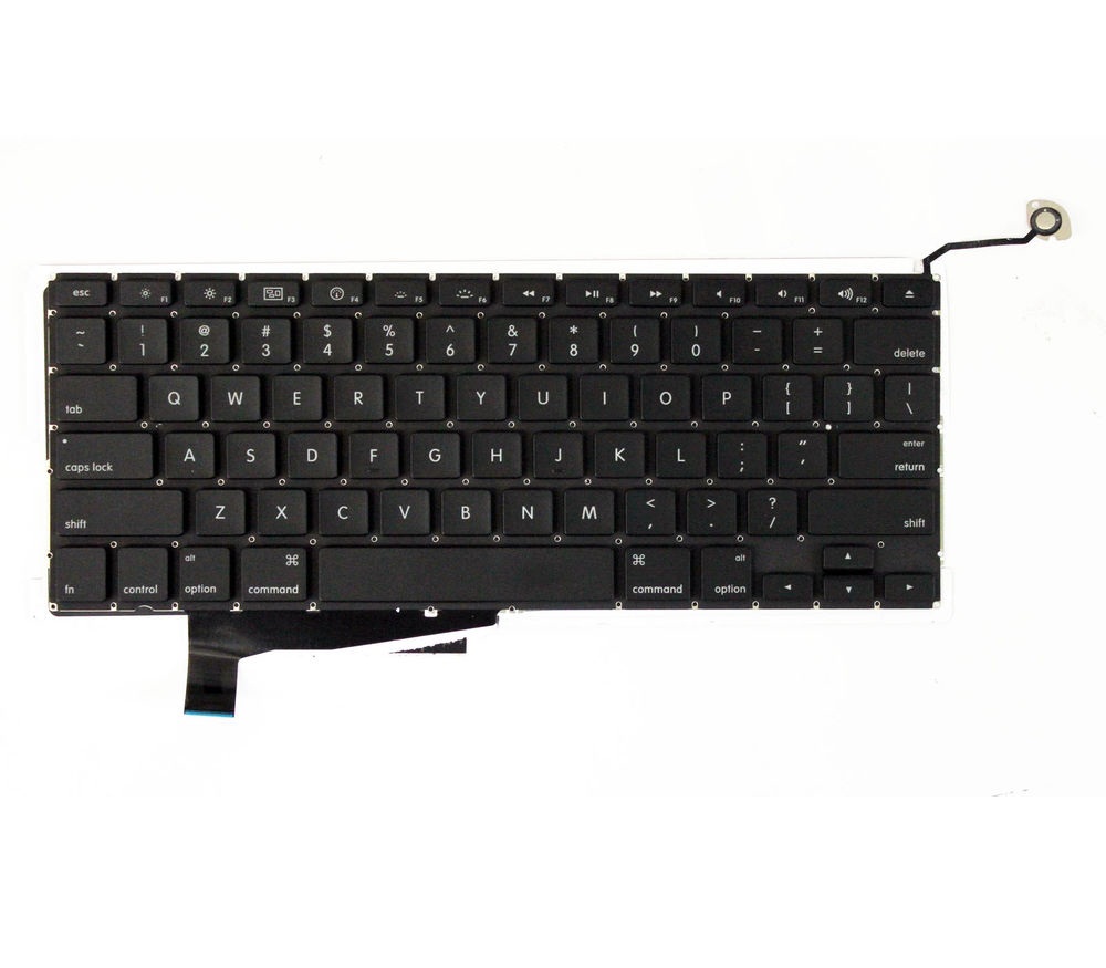 Keyboard APPLE A1286 (2008) Black SIPLah