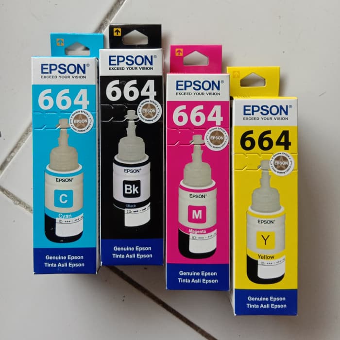 Tinta Epson Warna Full Set 4 Warna Siplah 9441