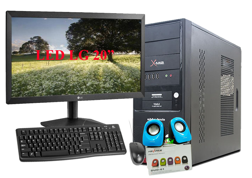 PC Gaming Veloce Ricondizionato Intel Core I5 8GB RAM 1TB Win10 + Monitor 19'' E Periferiche
