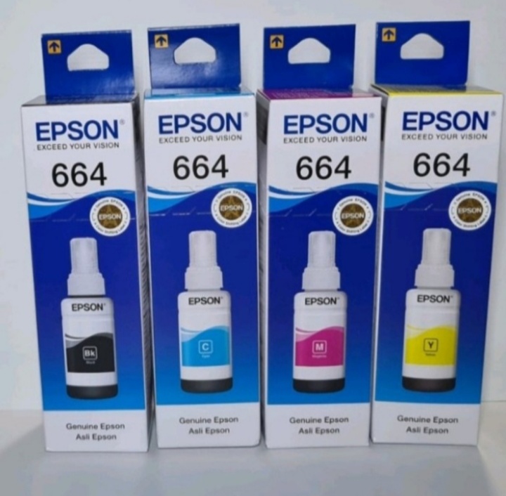 Tinta Printer Epson 664 Warna Kuning | SIPLah