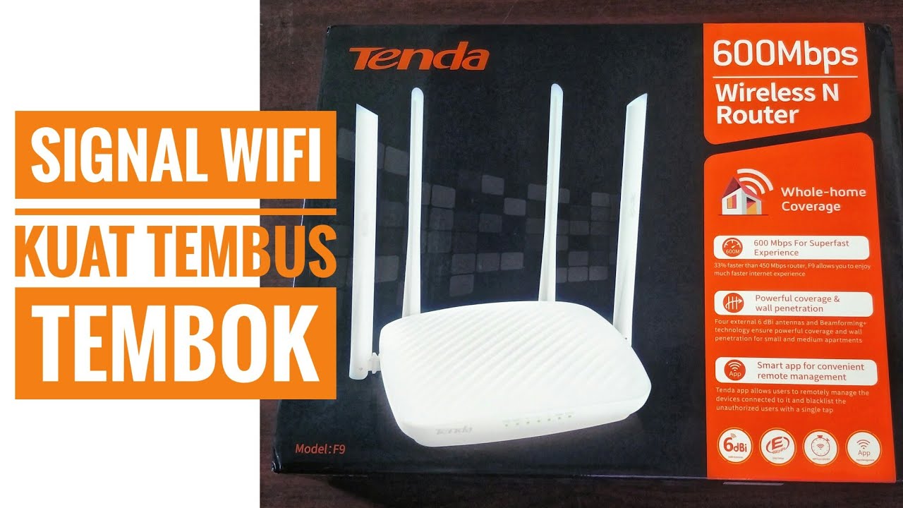 Tenda F9 WALL KILLER ROUTER 600 Wireless AP Access Point Repeater Wifi