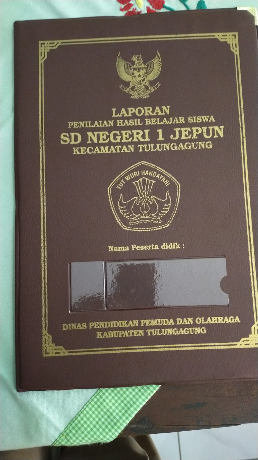 SAMPUL RAPORT | SIPLah