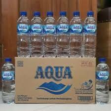 Air Mineral Botol isi 600ml/Aqua Botol 600ml/Dus | SIPLah