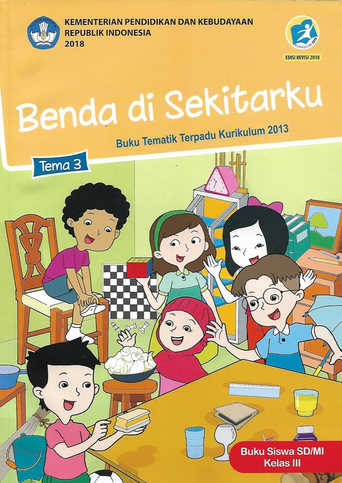 Buku Teks: Tema 3: Benda Di Sekitarku | SIPLah