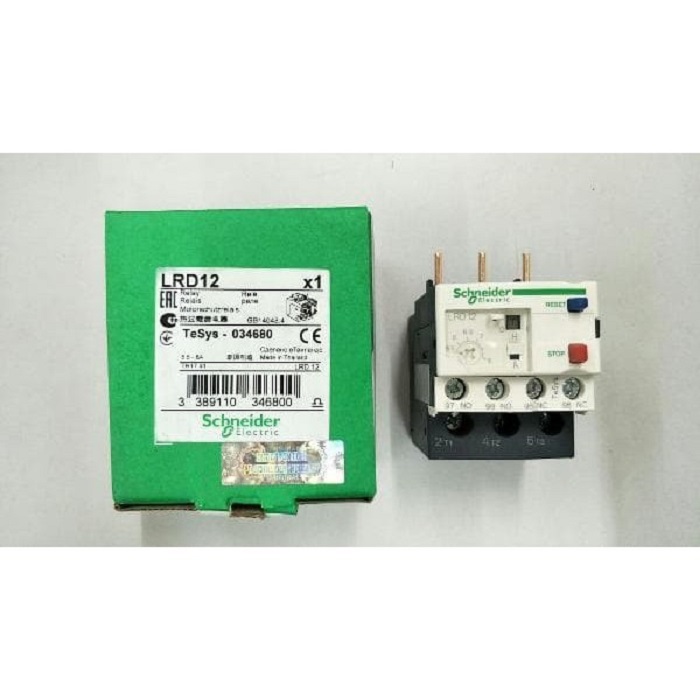 BPOverload Relay LRD12 Schneider 5.58A Class 10A SIPLah