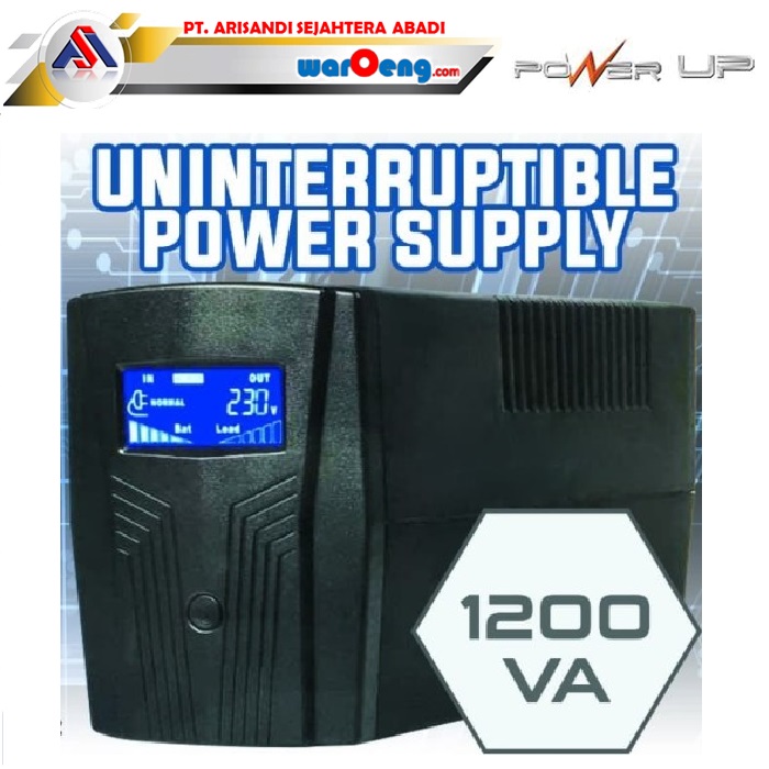 UPS STABILIZER POWER UP 1200VA SIPLah