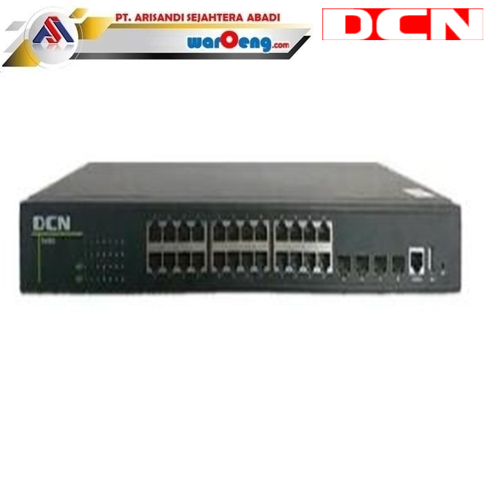 DCN ACCESS SWITCH L2+ POE FULL GIGABIT 24 PORT SIPLah