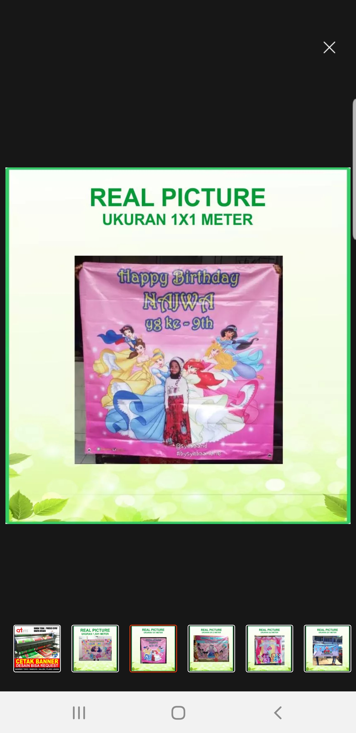 Banner per meter SIPLah