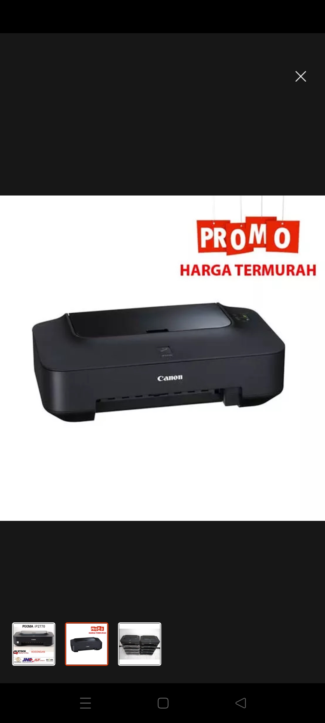 Printer Canon pixma IP2770 SIPLah