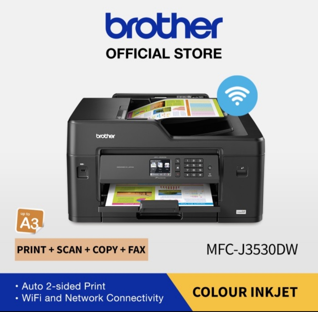 Printer Scanner (A3) Brother MFCJ3530DW SIPLah