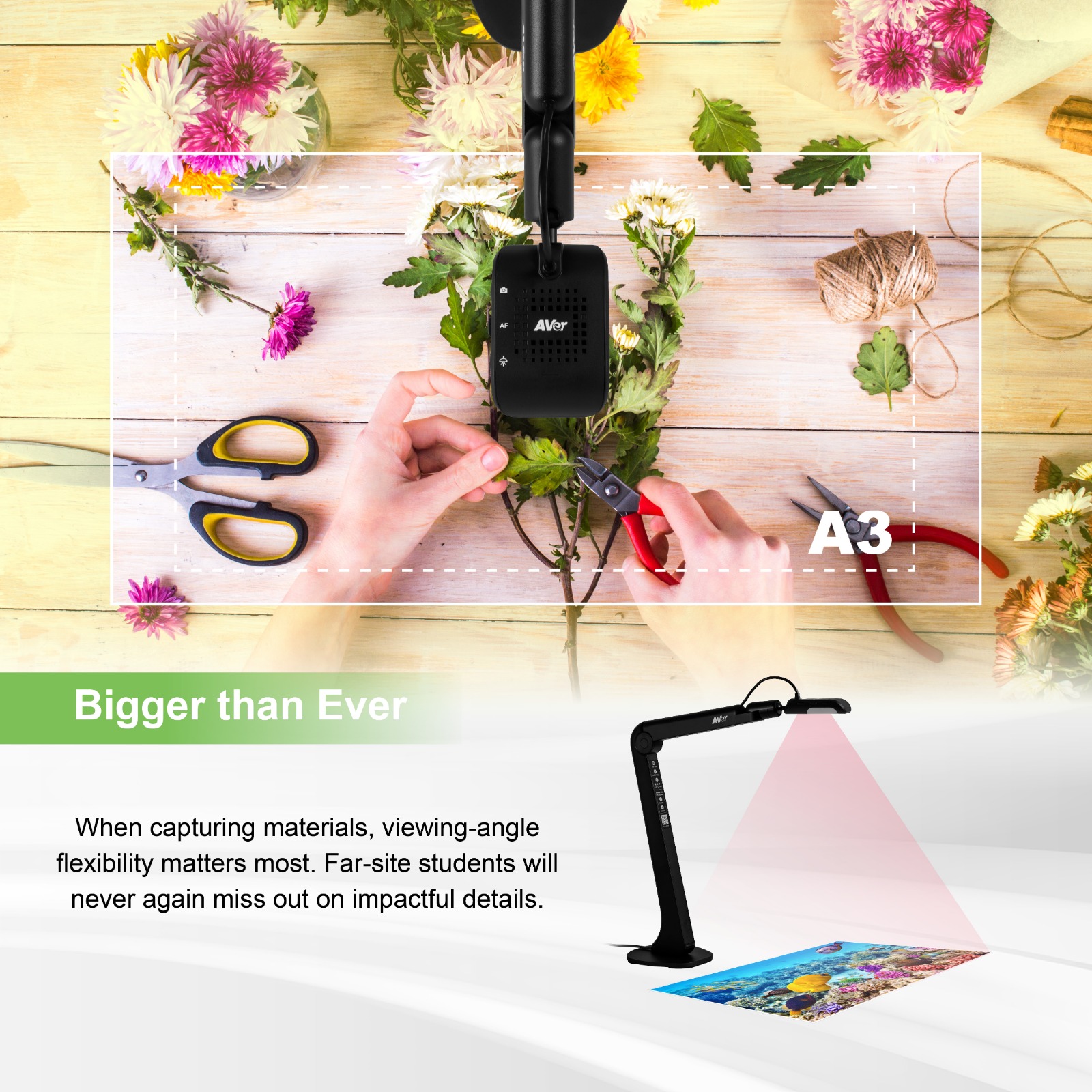 AverVision M5 USB & Document Camera SIPLah