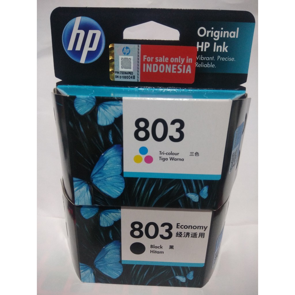 CARTRIDGE HP 803 BLACK & TRI COLOR SIPLah