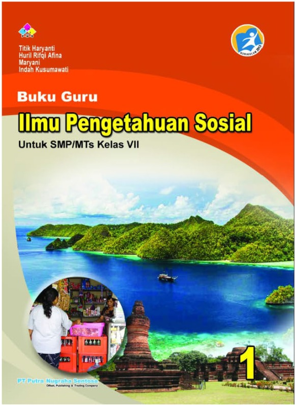 BUKU GURU - IPS SMP/MTS KELAS 7 - PENERBIT PUTRA NUGRAHA SENTOSA - ARYA ...