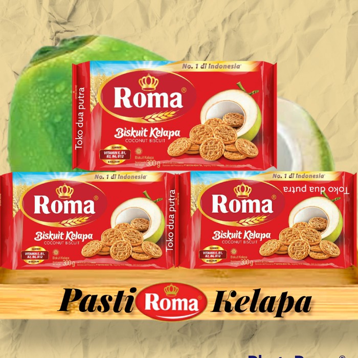 Biskuit Roma Kelapa