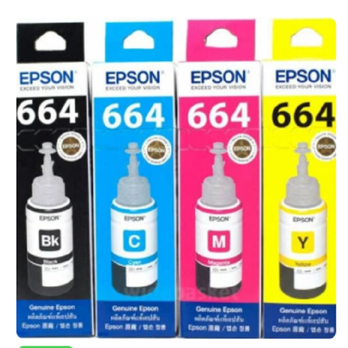 Tinta Epson Original 664 Biru Blue Siplah 3687