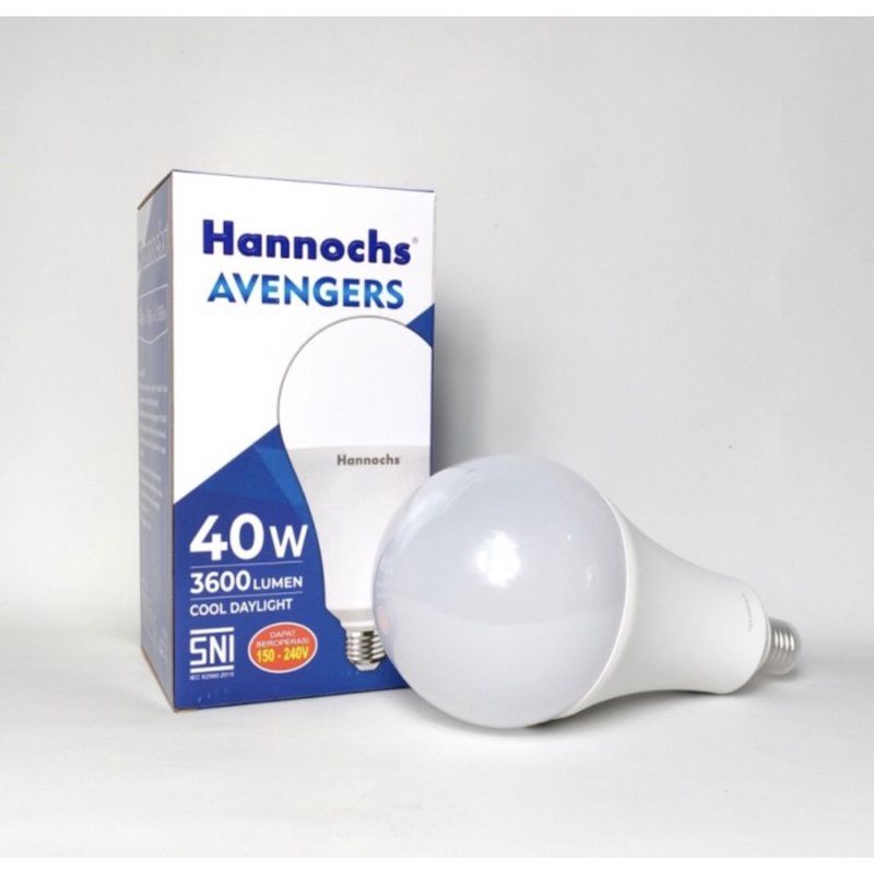 Lampu LED Bulb HANNOCHS AVENGERS 40 W | SIPLah