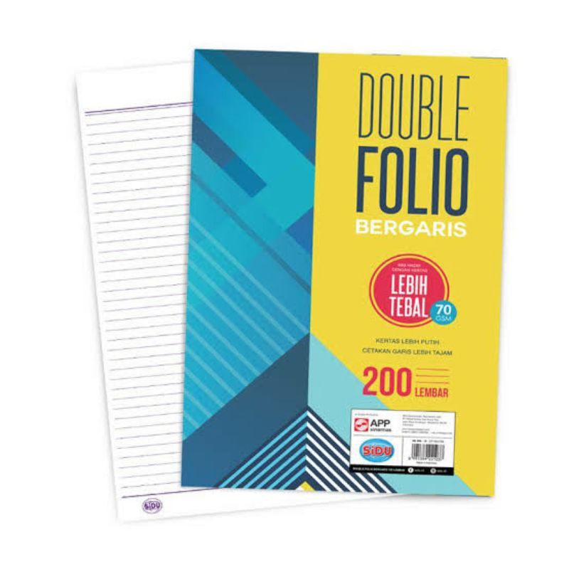 Folio Bergaris 200 Lembar 00071 | SIPLah