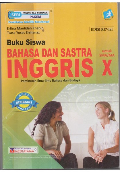 Buku Siswa Bahasa Inggris Kelas X Peminatan | SIPLah