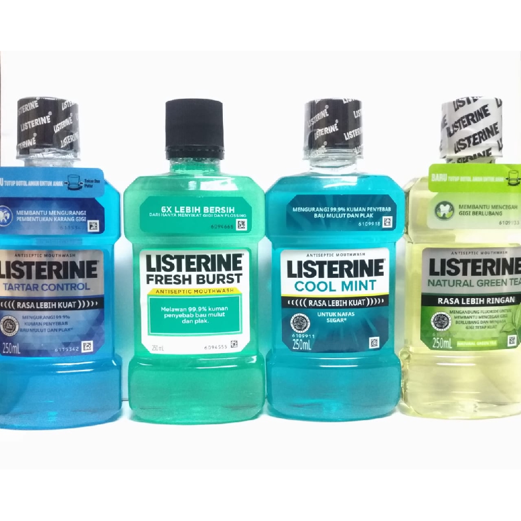 Antiseptic Mulut/Listerine Obat Kumur