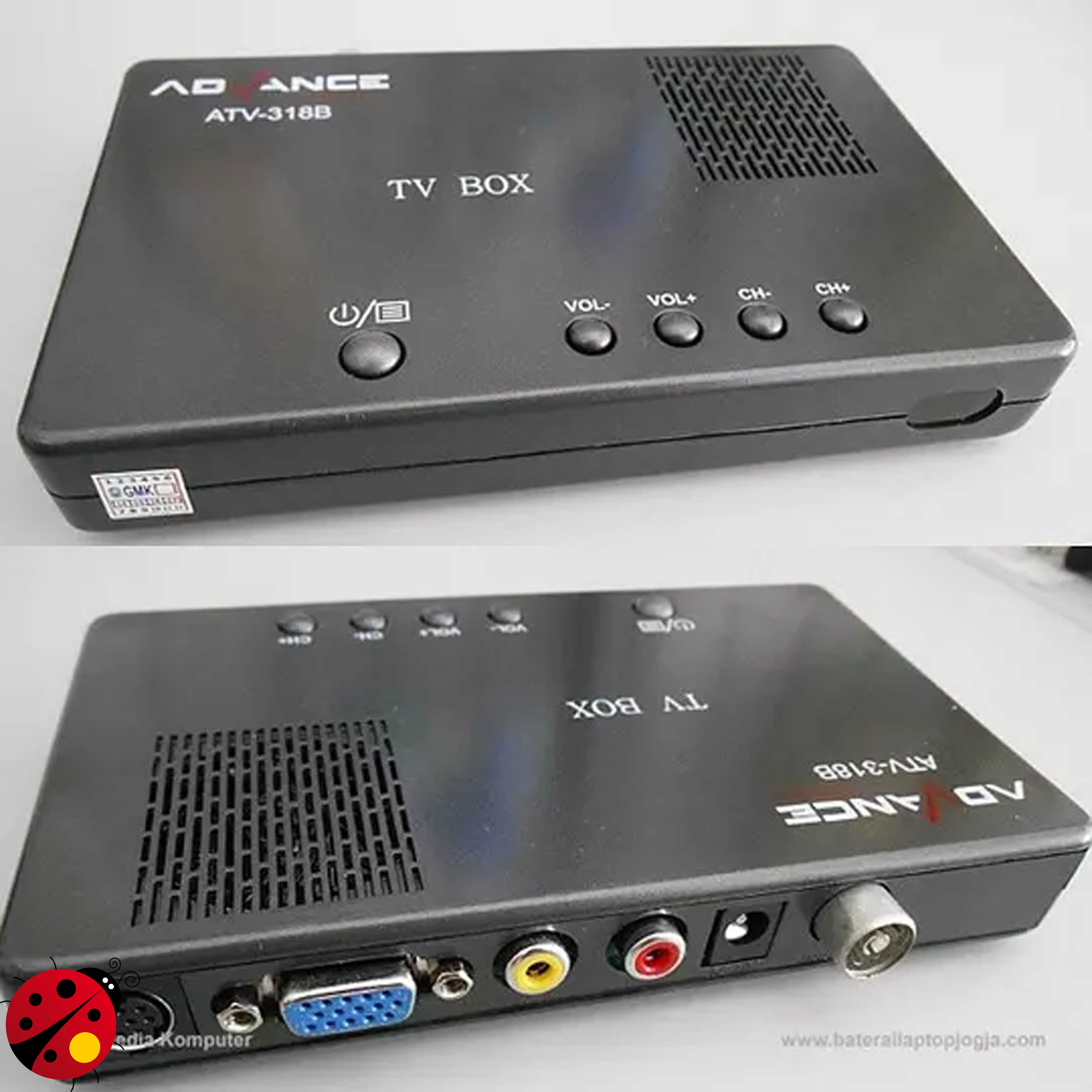 Set Top Box STB Advance TV Digital DVB-T2 Full HD USB WIFI Youtube | SIPLah