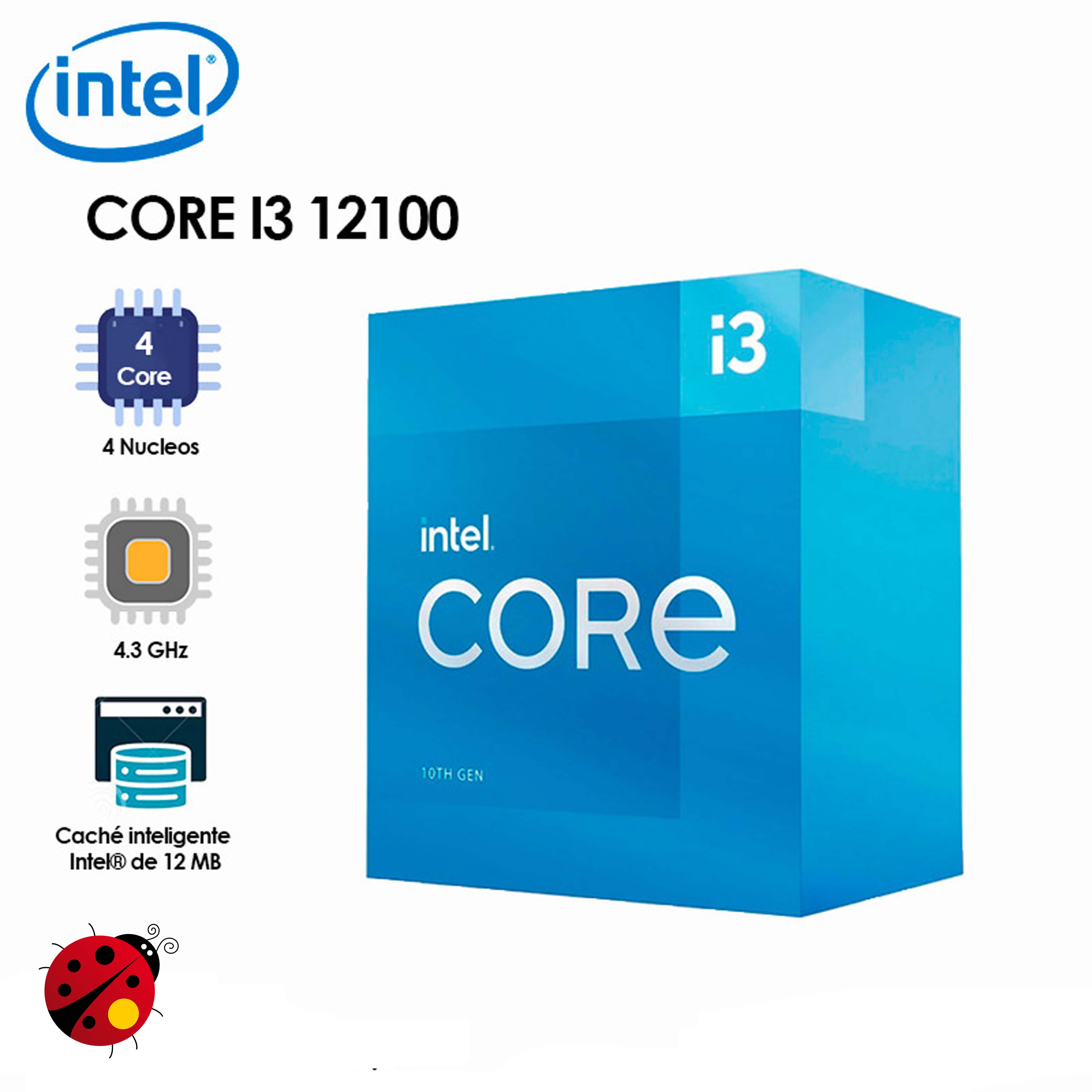 Processore Intel Core I3-12100 - Desktop, 12a Generazione, 4.30 GHz, Cache 12MB - Foto 13