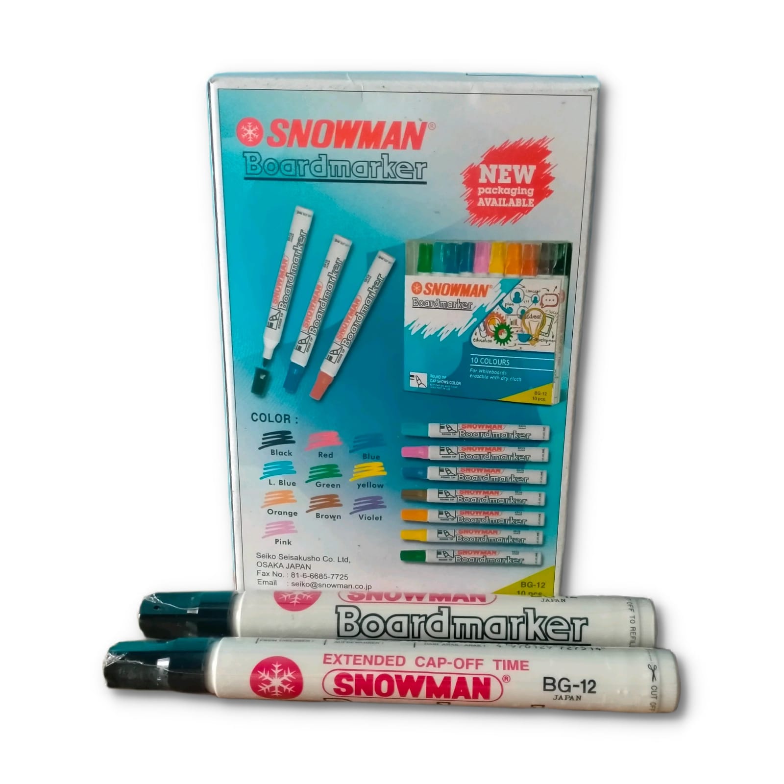4 Black Felt Tip Board Marker Pens - Replacement Pens For Qwixx DeLuxe & Other NSV Games