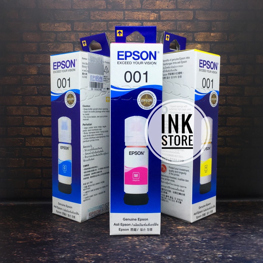 Tinta Epson 001 Warna | SIPLah