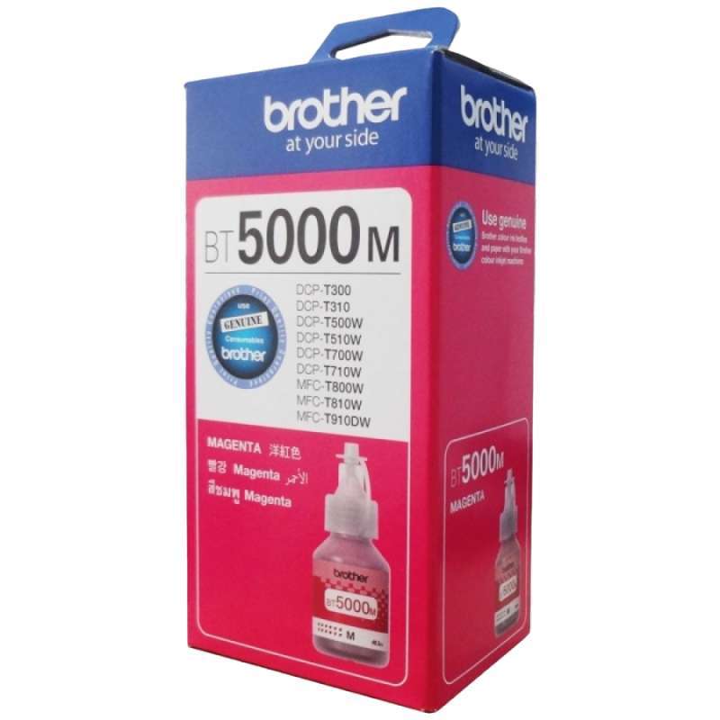 tinta printer brother warna pink BT500M SIPLah