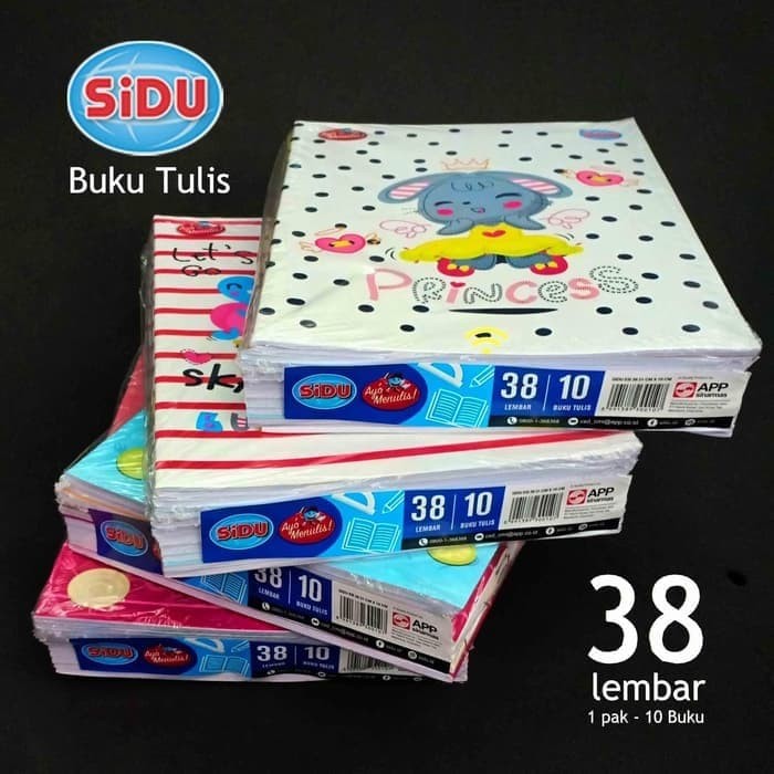 Buku Tulis Isi 38 Lembar Besar | SIPLah