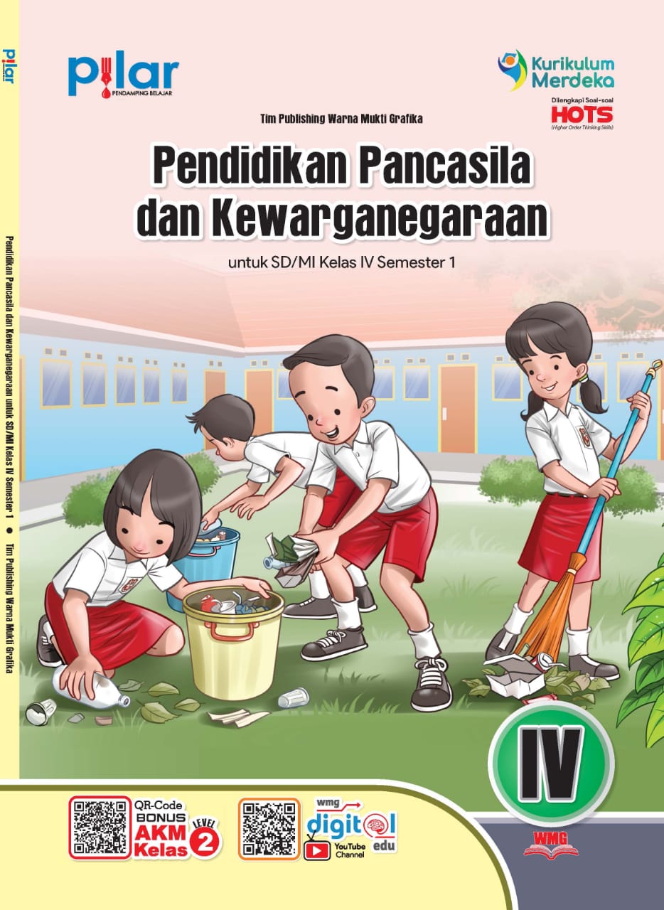 Pendidikan Pancasila dan Kewarganegaraan SD kls IV Semester I | SIPLah