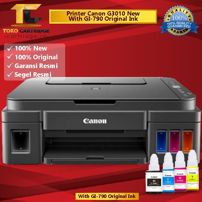 Printer Canon Pixma G3010 Wireless Print Scan Copy Siplah 9619