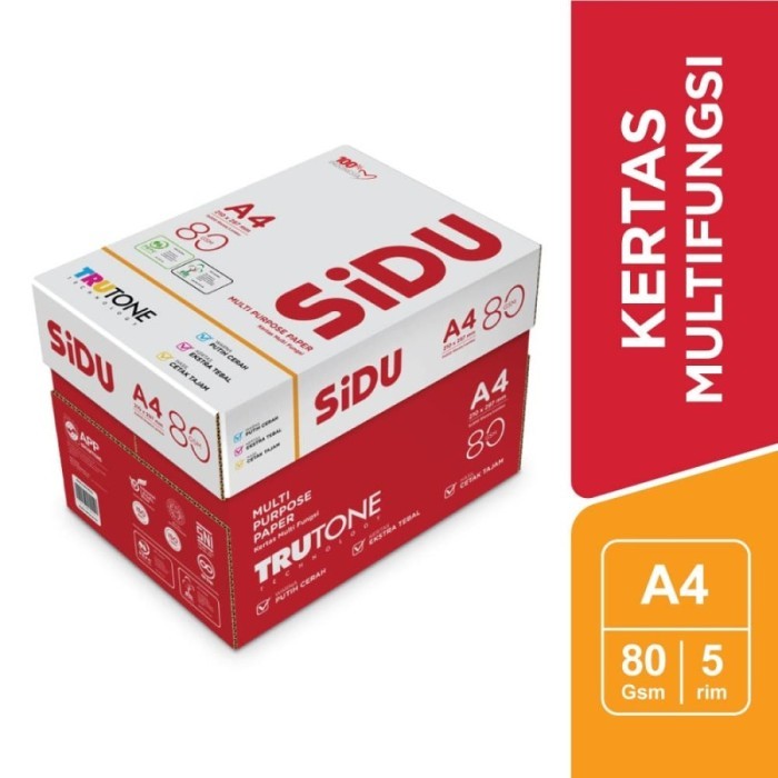 KERTAS A4 SIDU 80 GRAM | SIPLah