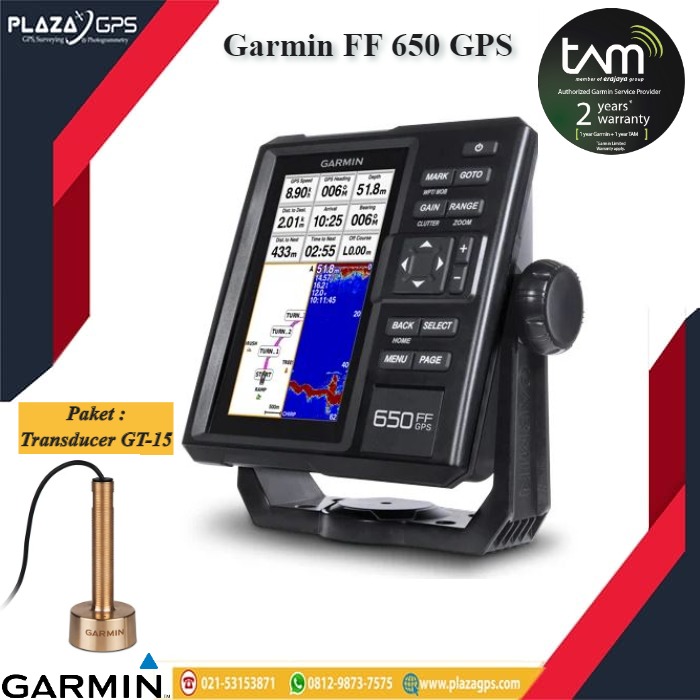 FF Garmin 650 GPS Transducer GT15MTh SIPLah