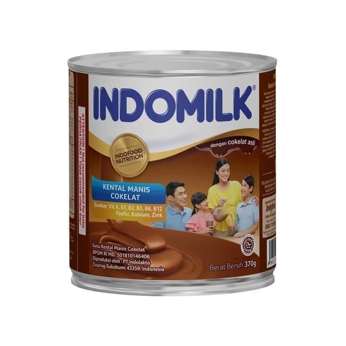 Susu kental manis coklat Indomilk cokelat | SIPLah