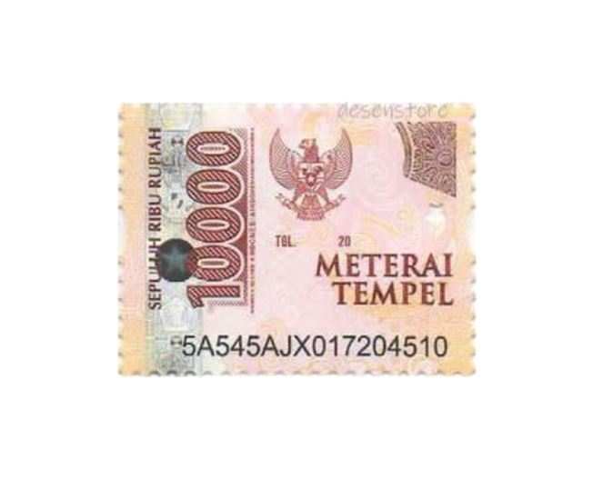 Download gambar materai