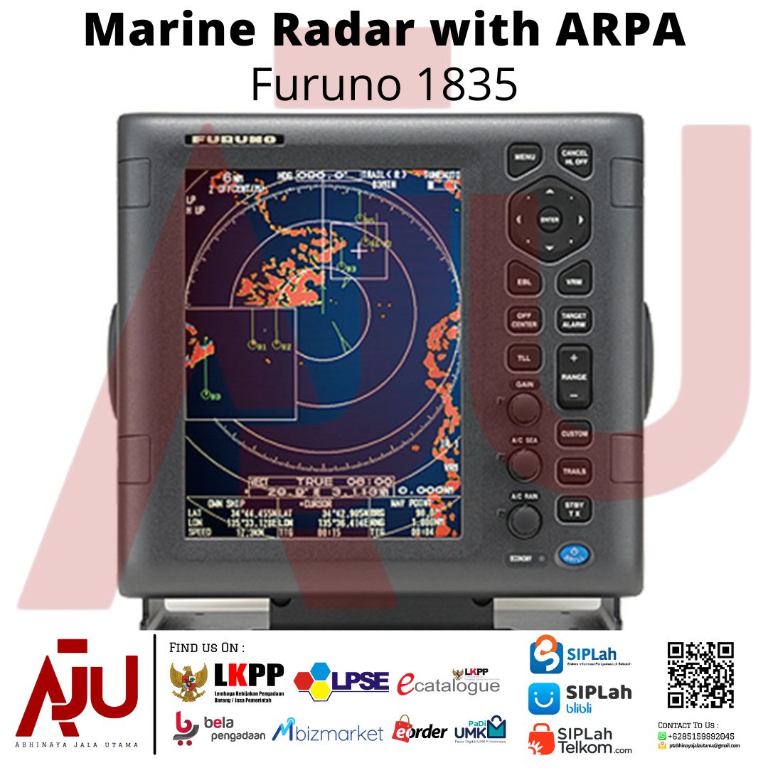 Marine Radar with ARPA Furuno 1835 SIPLah