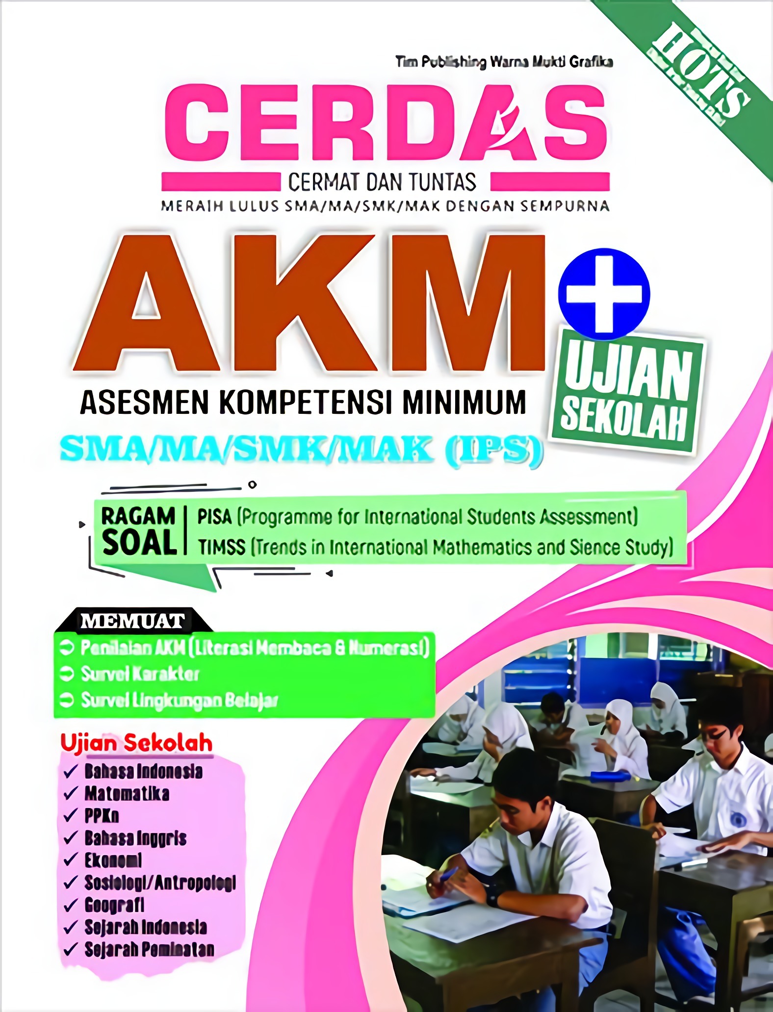 Cerdas AKM + Ujian Sekolah SMA IPS | SIPLah