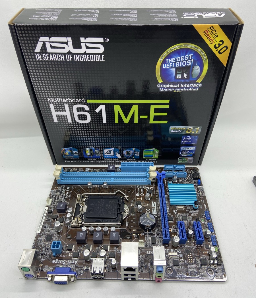 MOTHERBOARD ASUS H61 ME LGA 1155 | SIPLah