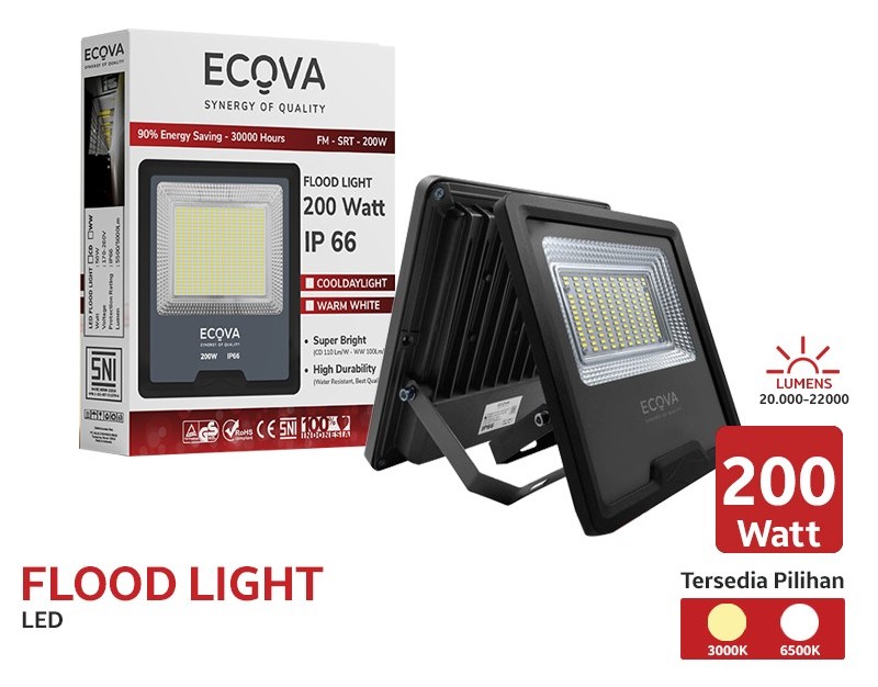 Ecova led flood deals light