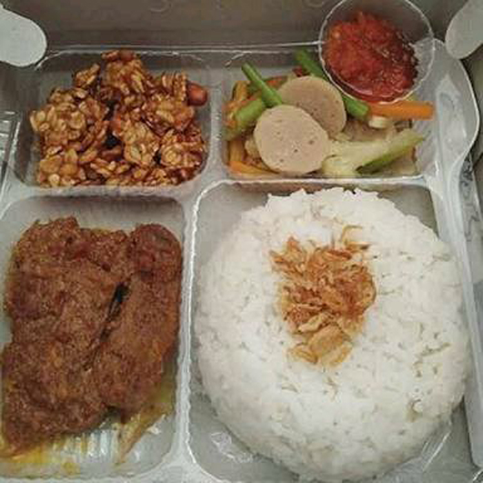 Paket Nasi Kotak Rendang Siplah 6880