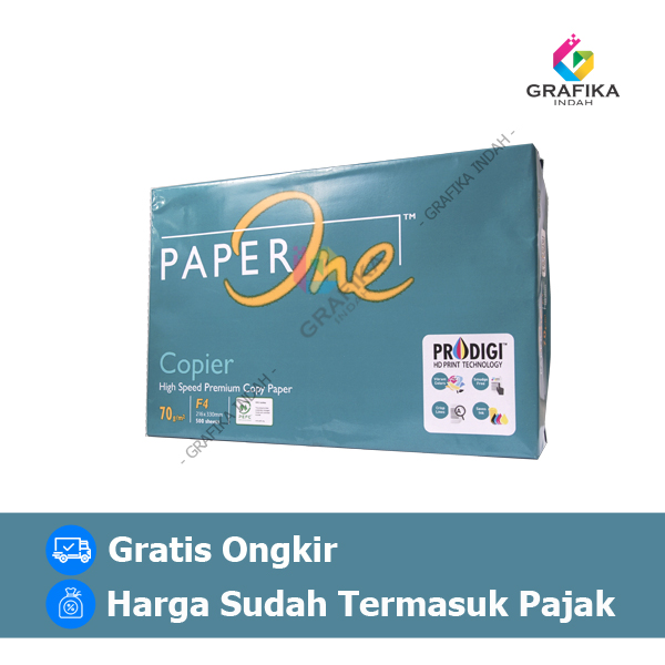 Kertas HVS F4 70 Gram Paper One SIPLah