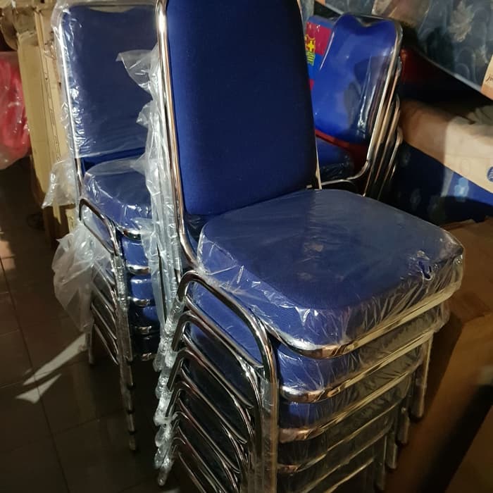 Kursi Kantor Stainless Chrome Kursi Undangan SIPLah